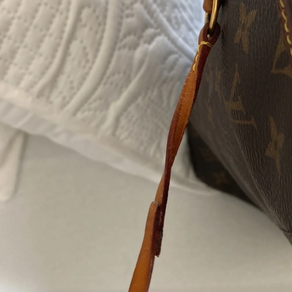 Louis Vuitton Monogram Canvas Brown Tote Bag